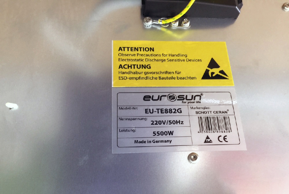 bep dien tu Eurosun TE882G mota3