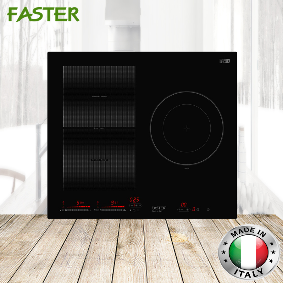 Bếp điện từ Inverter 360 6 Bếp điện từ FASTER Inverter 360 - Bếp lửa Xanh