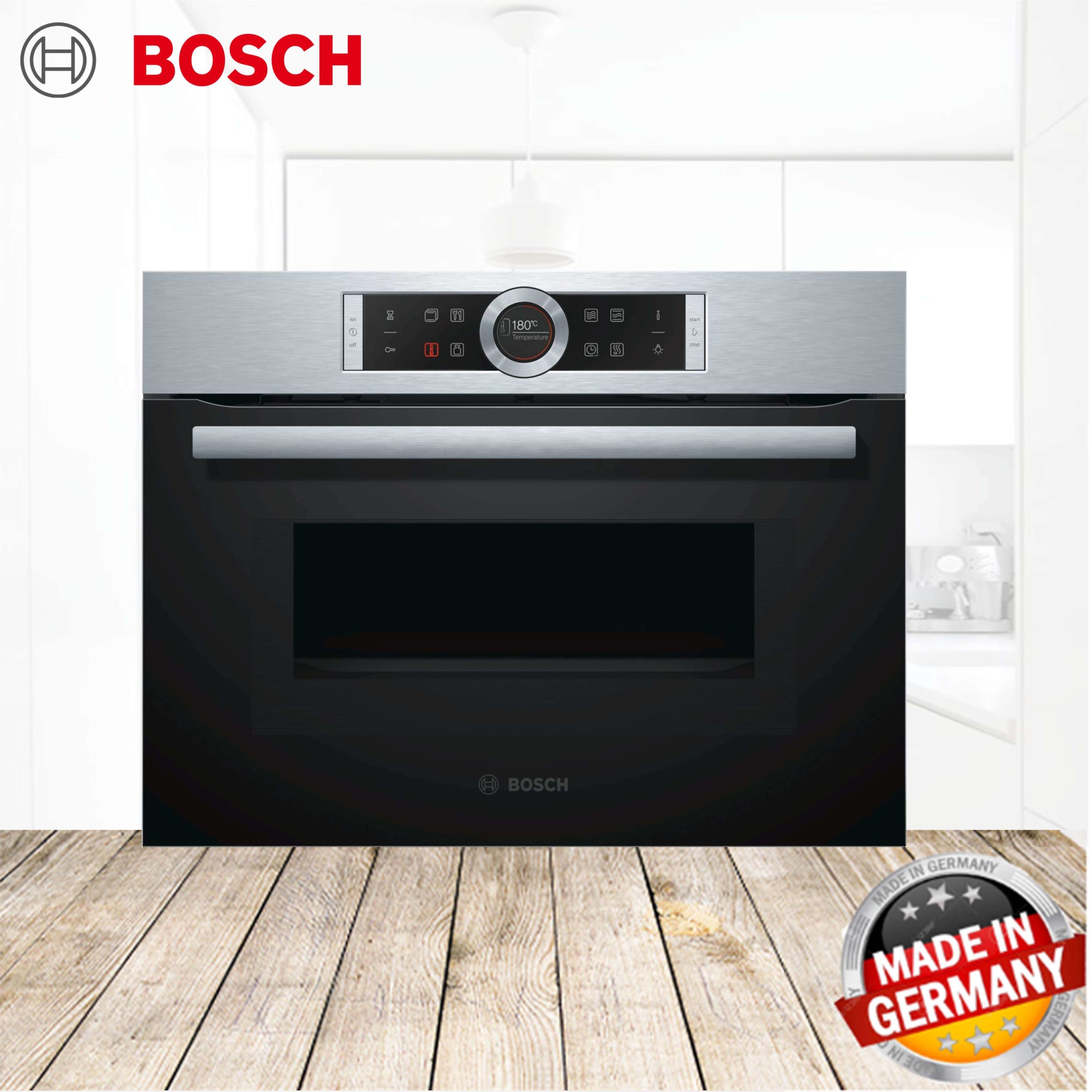 Lò nướng kết hợp vi sóng Bosch CMG633BS1